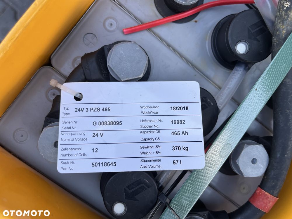 Bateria do wózka widłowego Linde Jungheinrich Still 24 V 465 Ah ID BAT0242 - 5