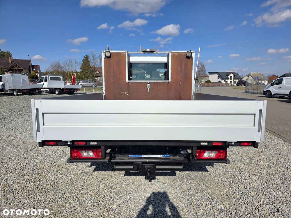 Ford TRANSIT 2,2 TDCI 155 KONNA DOKA BRYGADÓWKA 7 OSOBOWA 3,5M SKRZYNIA KLIMA 113T/KM PRZEBIEGU GWARANCJA BLIŻNIAKI DO 3,5T - 4