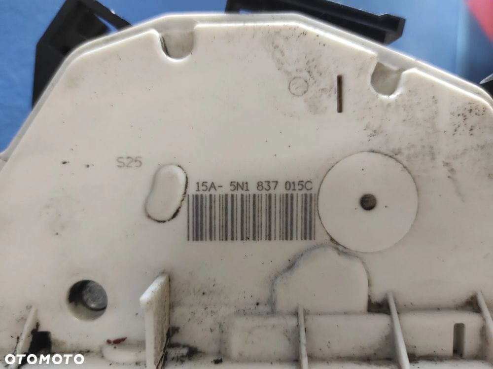 ZAMEK DRZWI LEWY PRZEDNI PRZÓD 5N1837015C 7 PIN SKODA FABIA 2 SUPERB 2 TIGUAN IBIZA 4 WYSYŁKA !!!!! - 2
