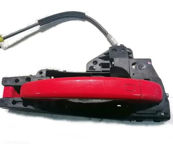 AUDI A4 B8 07-15r - ZAMEK DRZWI PRAWY TYŁ + KLAMKA 8K0839016E - 2