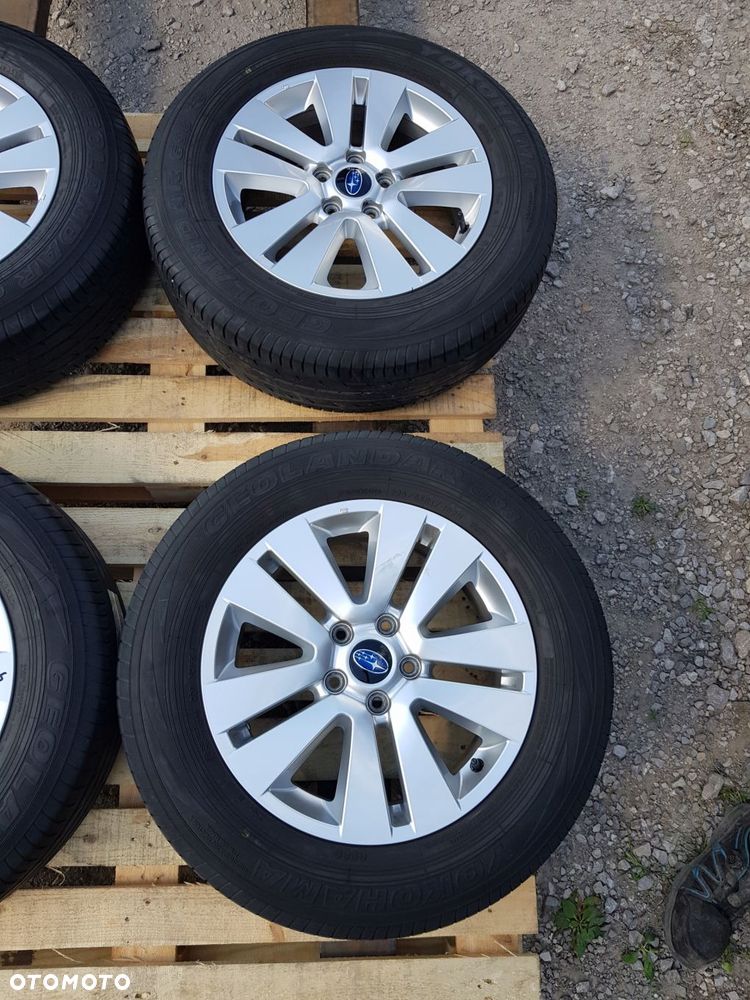 koła alufelgi subaru forester v legacy wrx 7.0 j x 17' 5x114.3 et 55 - 3