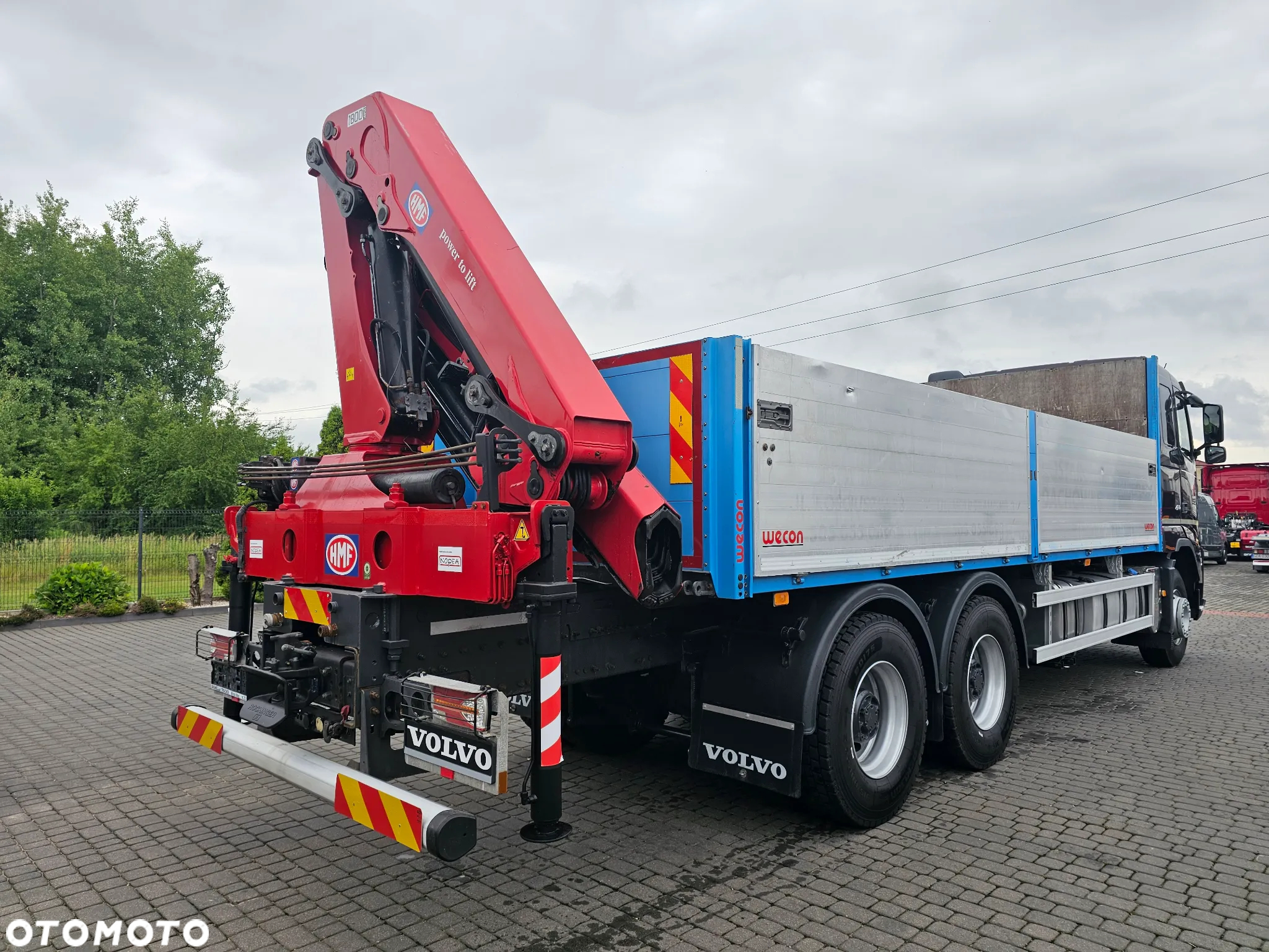 Volvo FH420+HDS 6X4 HMF 12,5m Składany Z, - 7
