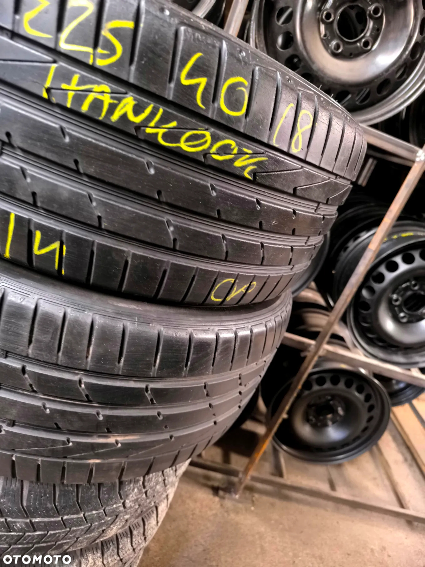 225/40R18 92Y XL Opony Letnie Lato HANKOOK VENTUS S1 EVO2 CONTINENTAL ContiSportContact 5 4-5mm Legnica ALU-RAD 225/40 - 12
