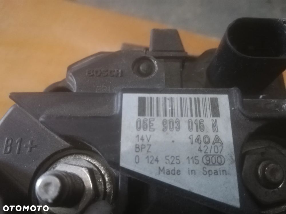 Alternator Audi A4 B8 A5 8T 3.2 FSI V6 CAL CALA 06E903016N 140A - 2