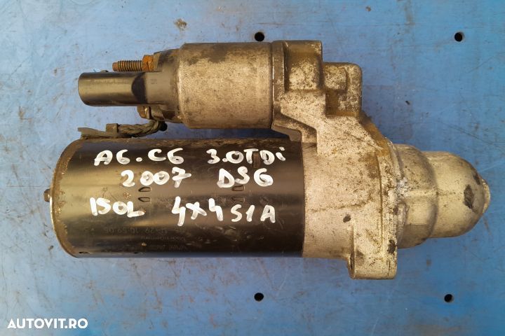Electromotor 059911024 3.0 TDI 4X4 Audi A6 4F/C6 [2004 - 2008] Sedan - 6
