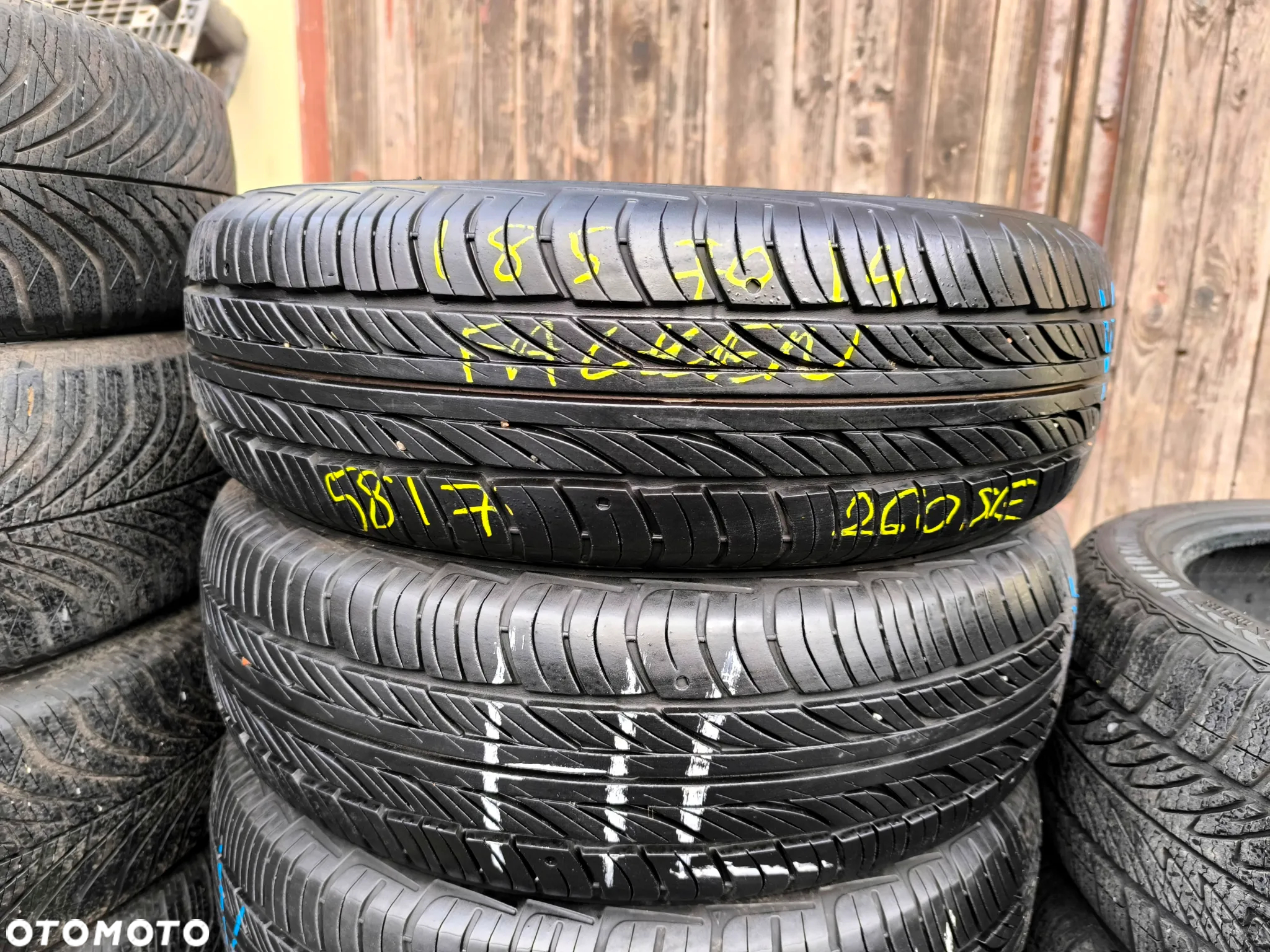 185/70R14 88T Opony Letnie Lato FALKEN SINCERA SN828 6mm Legnica ALU-RAD 185/70 - 4