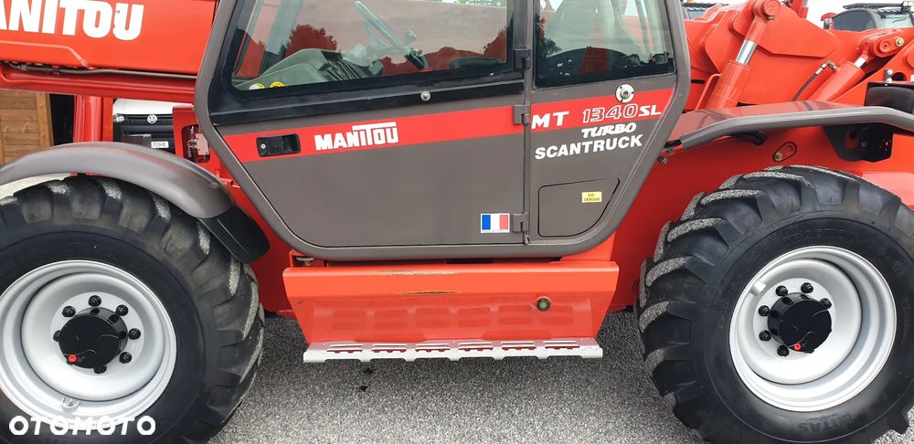 Manitou MT1340sl /KOSZ hydr.rozkładany/pilot/widły/tylko 3196mtg!! - 23