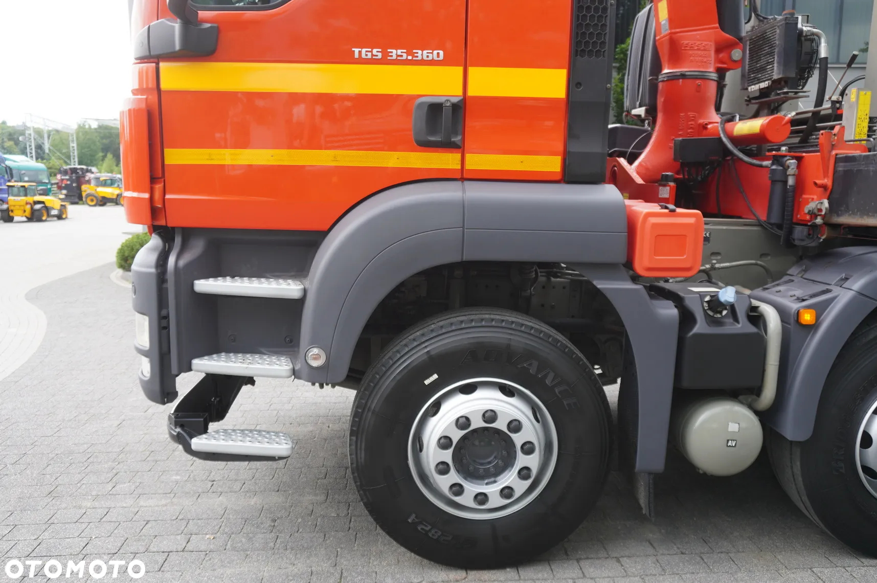 MAN TGS 35.360 E5 8x2 / HDS Fassi F165 / 5,4 t udźwig / 8,25 m wysięg - 22