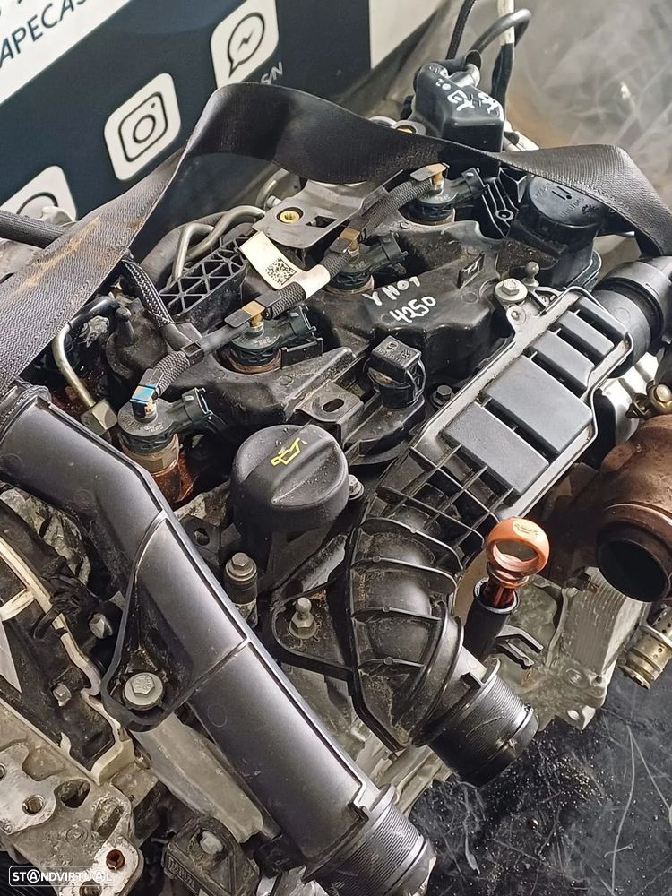 Motor Usado Peugeot 308 1.5 HDi 102 Cv Ref: YH01 - 4