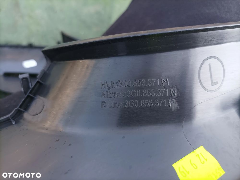 VW Passat B8 osłona nakładka progu prawa lewa 3G0853372 M 3G0853371 M - 4