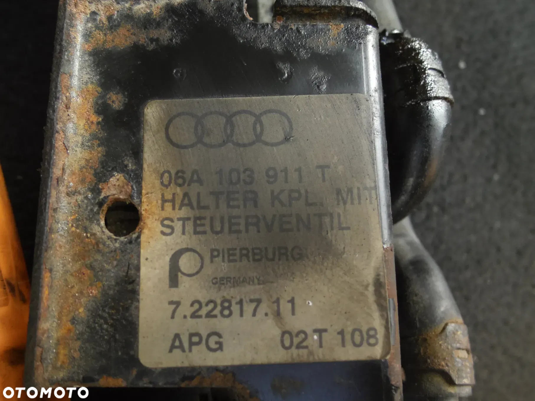 ZAWÓR PODCIŚNIENIA 06A103911T VW AUDI 1.8T OCTAVIA I - 4