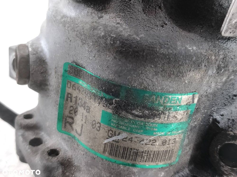 POMPA, SPRĘŻARKA KLIMATYZACJI OPEL ASTRA G 24422013 1.7 DTI - 7