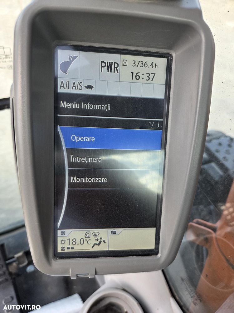 Hitachi ZX135US-6, 16t,2019, 3.736h, ROTIRE IN GABARIT, LAMA, 2 inst hidr pe brate, PADURI NOI, consum mediu 9,5l/h, Gresare automata, CUPLA RAPIDA +CUPE EXCARE+Cupa taluz, latime 2,5m, Camere spate si laterale, posibil leasing 3 ani, PROMOTIE 86.900 EUR+Tva - 27