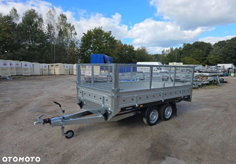 Martz Martz Hochlader przyczepa dwuosiowa 320/2 2,7T burty Alu - 2