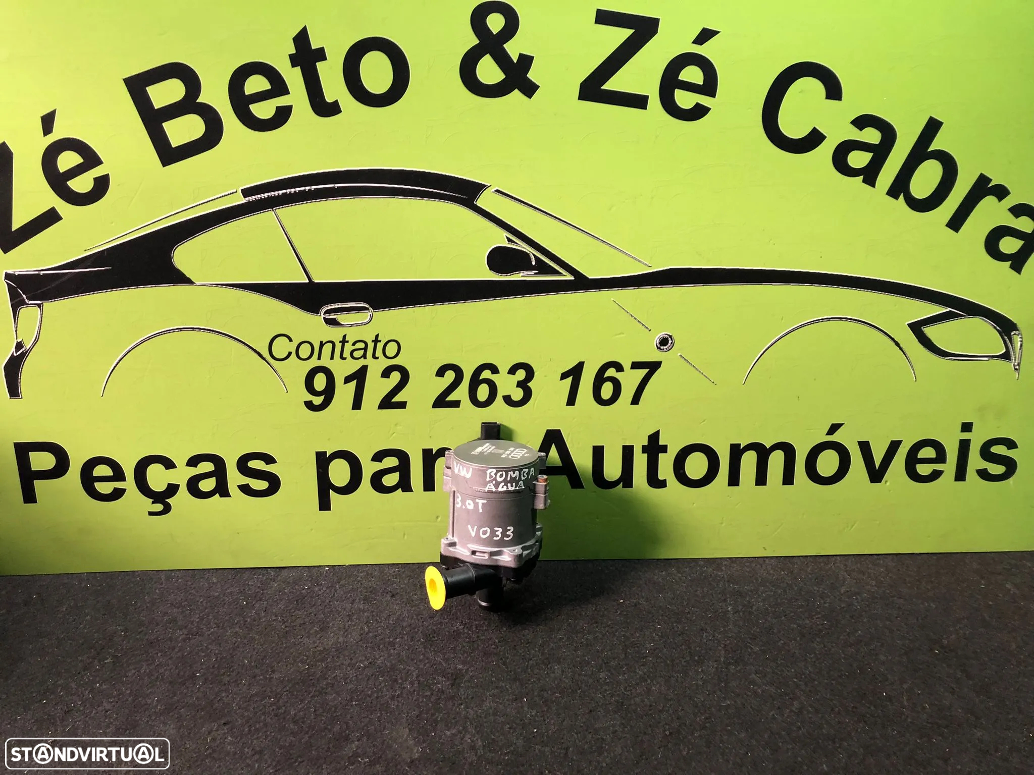 VW AUDI 3.0 BOMBA DE ÁGUA ELETRICA - V033 - 2