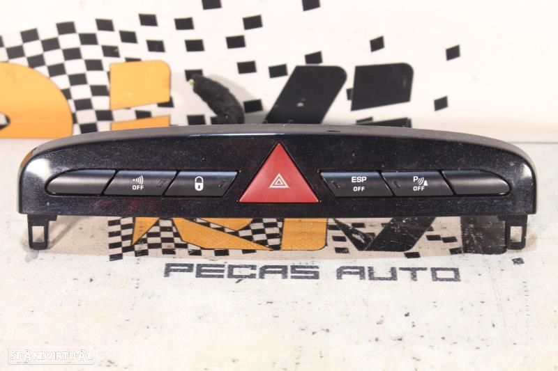 Botão De 4 Piscas Peugeot Rcz  96592149 / Esp / Fecho Central / - 1