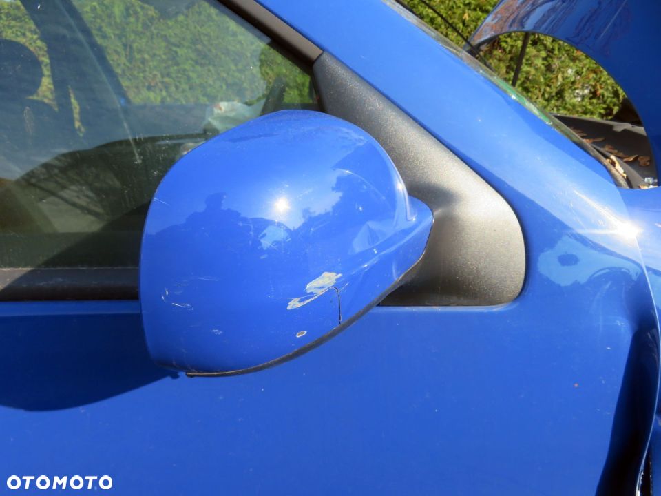 LUSTERKO ELEKTRYCZNE PRAWE GOLF IV LA5C 1J1857508D NIEBIESKI VOLKSWAGEN 1997-2006 - 2