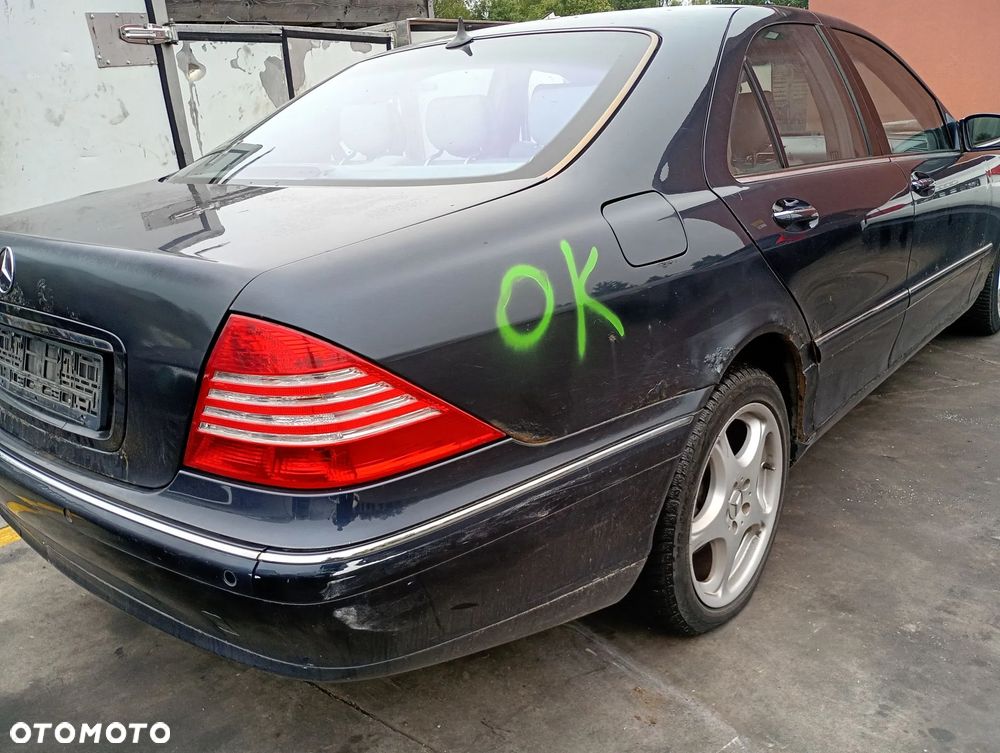 MERCEDES S KLASA W220 98-02 M113.941 M113 4.3 V8 OSŁONA PRZECIWSŁONECZNA PRAWA LEWA - 13