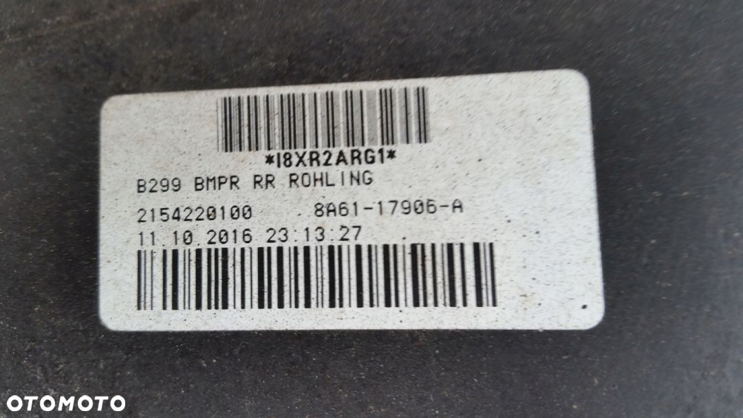 FORD FIESTA MK7 ZDERZAK TYŁ 8A61-17906 - 12