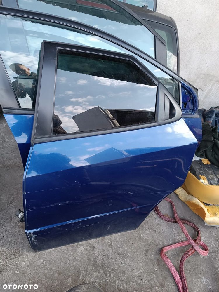 DRZWI TYŁ TYLNE LEWE HONDA CIVIC VIII 8 UFO HB 5D B548P - 2