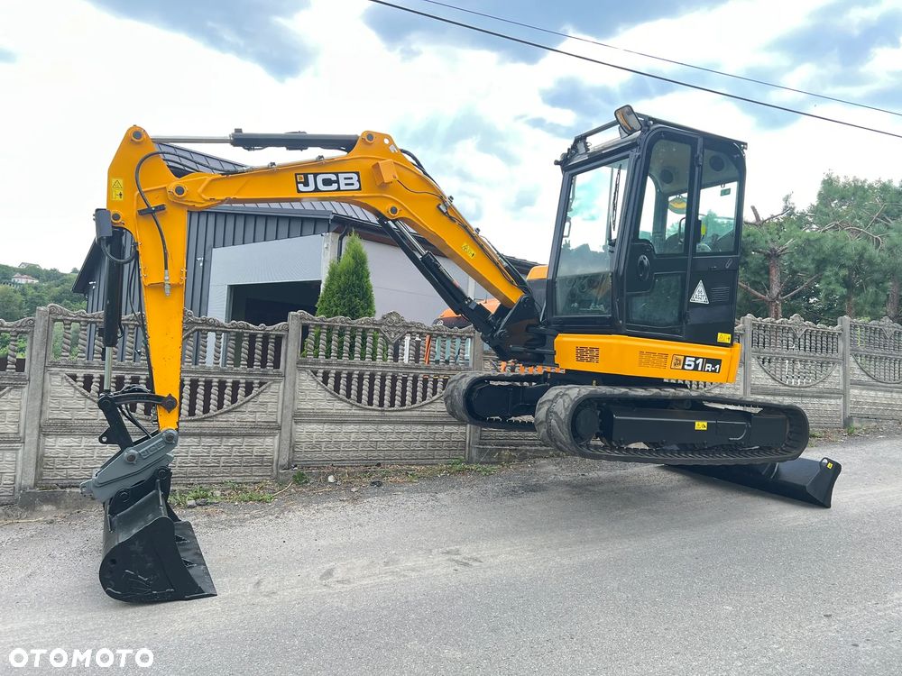 JCB 51R-1 | Koparka Gąsienicowa JCB 51 R | 5 Ton | Zerowy Obrys | Minikoparka | Super Stan | Sprowadzona | - 14