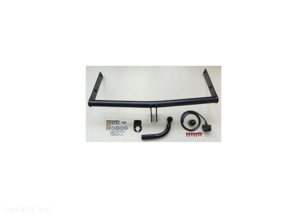 Polski Markowy Kompletny Nowy Hak Holowniczy Auto-Hak Słupsk + Kula + Wiązka do VW Volkswagen Polo 9N HTB Hatchback 3/5 Drzwi od 2002 do 2009 GWARANCJA - 2