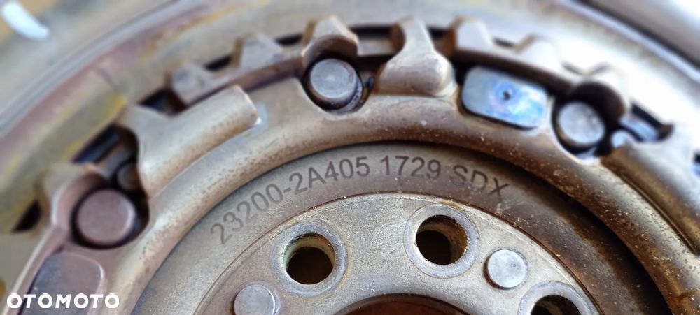 Koło dwumasowe dwumasa sprzęgło Hyundai i40 Lift 1.7 CRDI 23200-2A405 - 6
