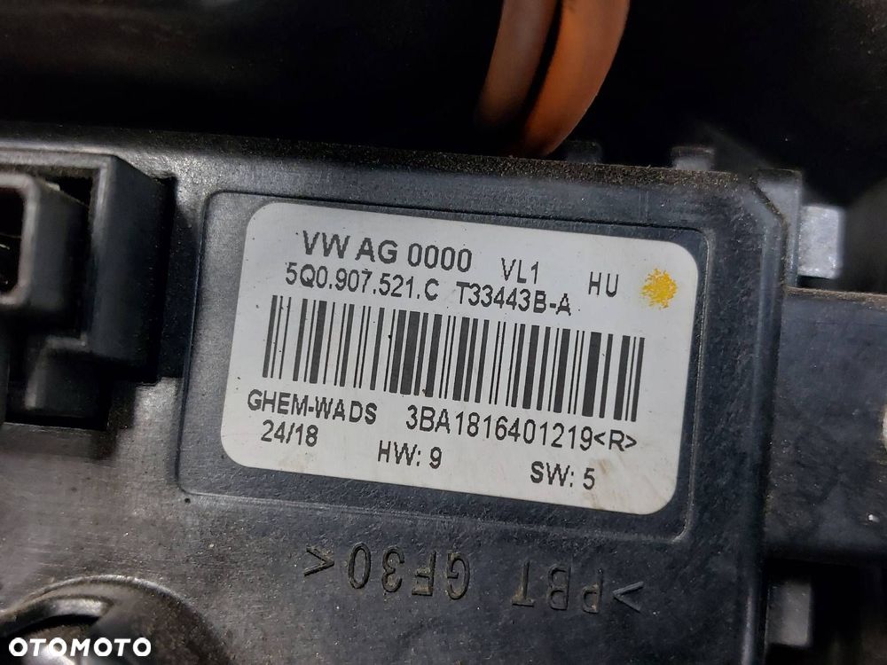 DMUCHAWA WENTYLATOR NAWIEWU + REZYSTOR OCTAVIA III 5Q1819021F 5Q0907521C - 3