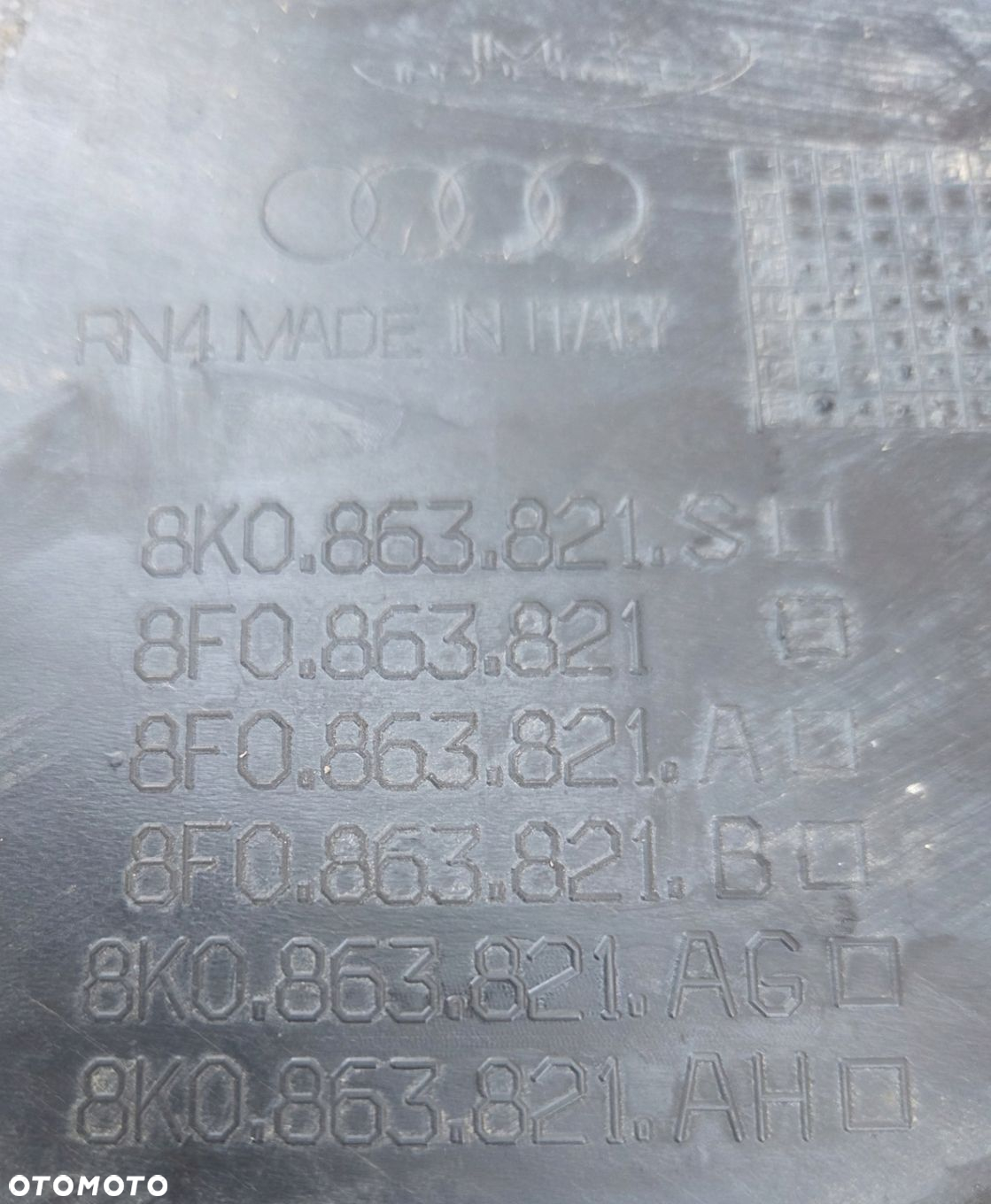 AUDI A4 B8 A5 8T LIFT OSŁONA POD SILNIK SKRZYNIE 8K0863821S 8K1863822S - 4