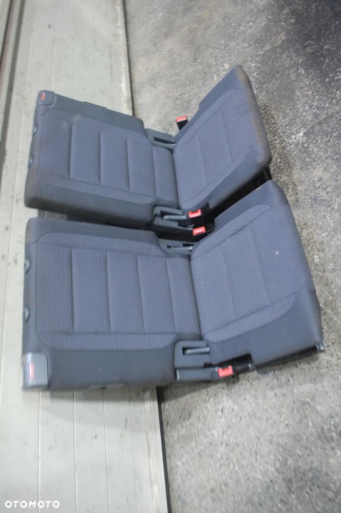 FOTELE FOTEL TYŁ TYLNY 2 RZĄD VW TOURAN I - 3