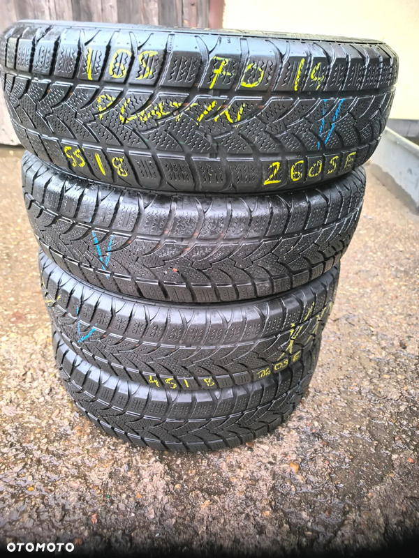 165/70R14 Opony Zimowe Zima PLATIN RP60 WINTER 5,5mm Legnica ALU-RAD 165/70