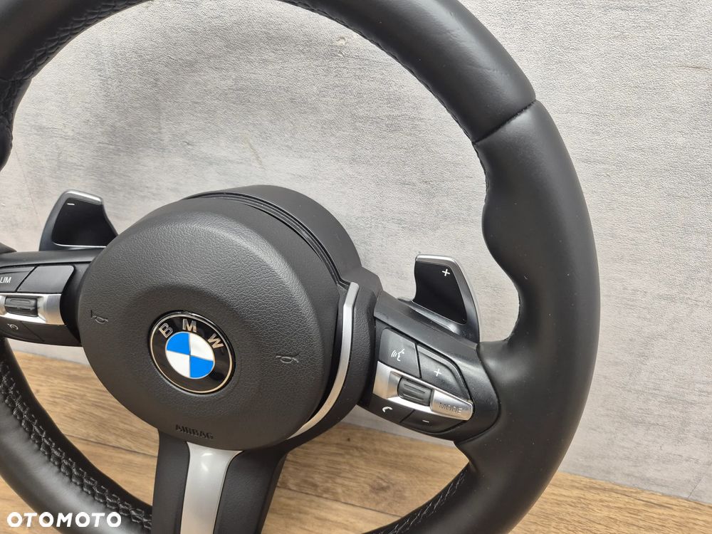 BMW F20 F21 F22 F23 F30 F31 F32 F36 KIEROWNICA M PAKIET PODUSZKA ŁOPATKI TEMPOMAT ŁADNA ORI - 4