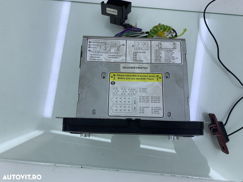 Dezmembrez Navigatie aftermarket de pe Skoda OCTAVIA 2004-2010 - 3