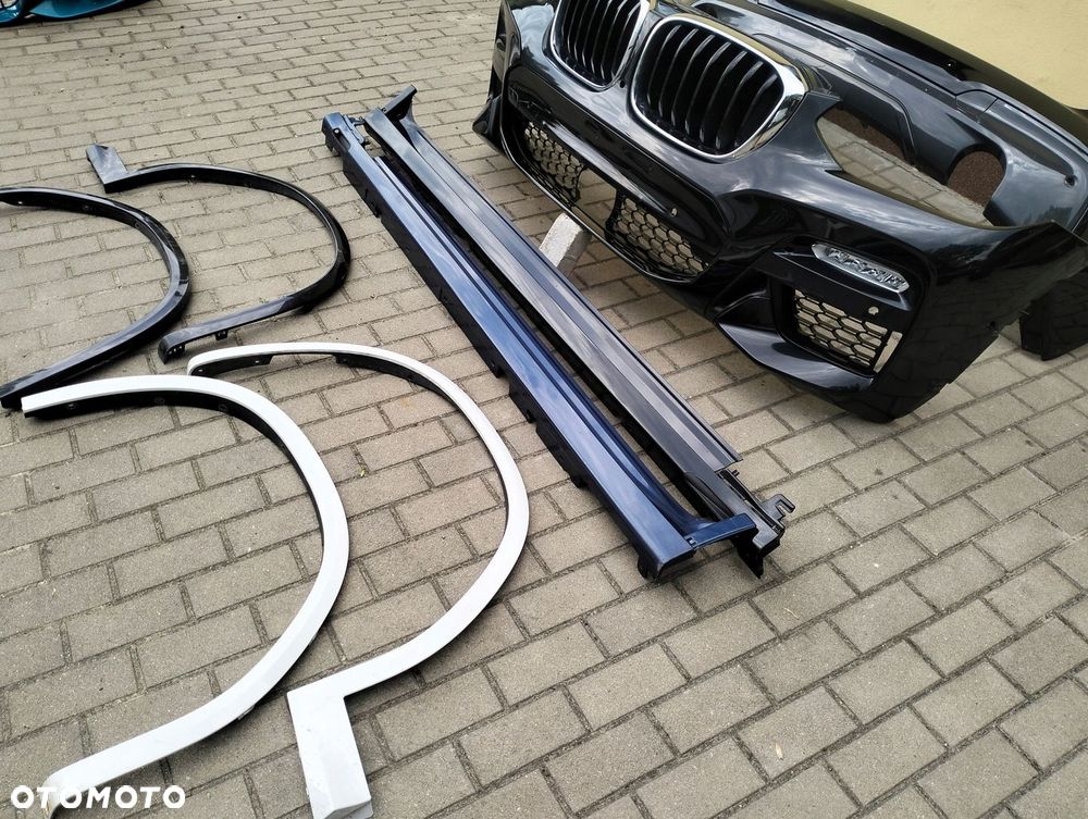 ZDERZAK PRZEDNI TYLNY LISTWA BMW X3 G01 M PAKIET - 3
