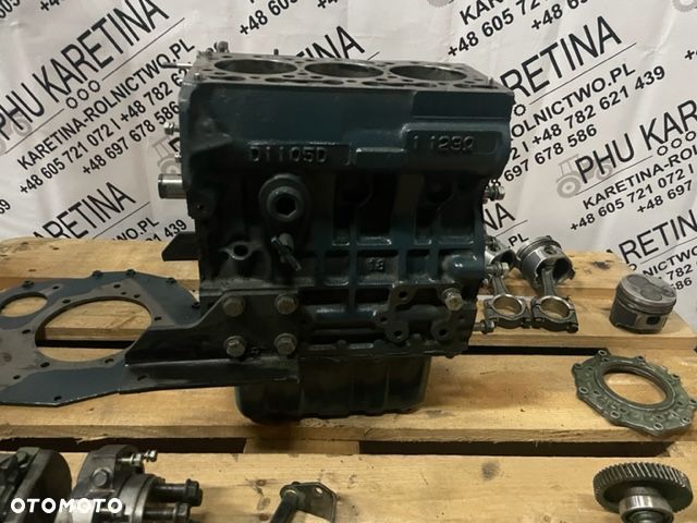 Kubota 1105 blok silnika Kubota d1105 części - 1