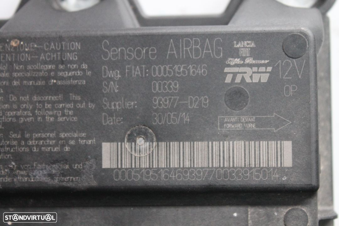 Centralina de Airbag Fiat Panda - 3