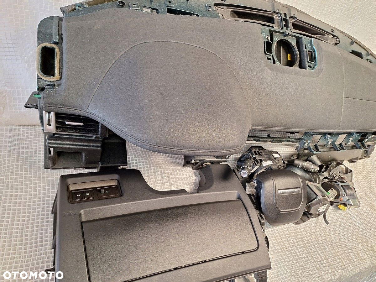 range rover evoque l538 11-18 konsola air bag poduszki pasy orginal demont - 2
