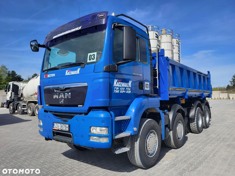 MAN TGS 35.440 | 3 stronny Meiller Kipper + Hydroburta - Wywrotka - Stan b.dobry - 16