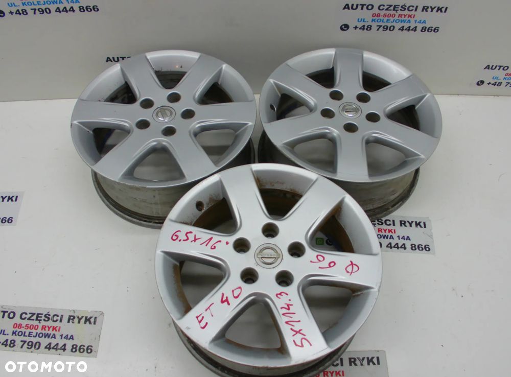 Nissan Felga Aluminiowe 5x114.3  6.5x16  et40 - 1