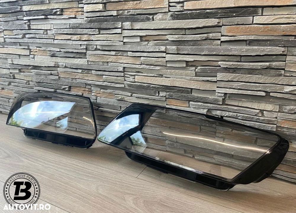 Sticle Faruri compatibile cu Audi Q5 8R Facelift - LICHIDARE STOC - 2