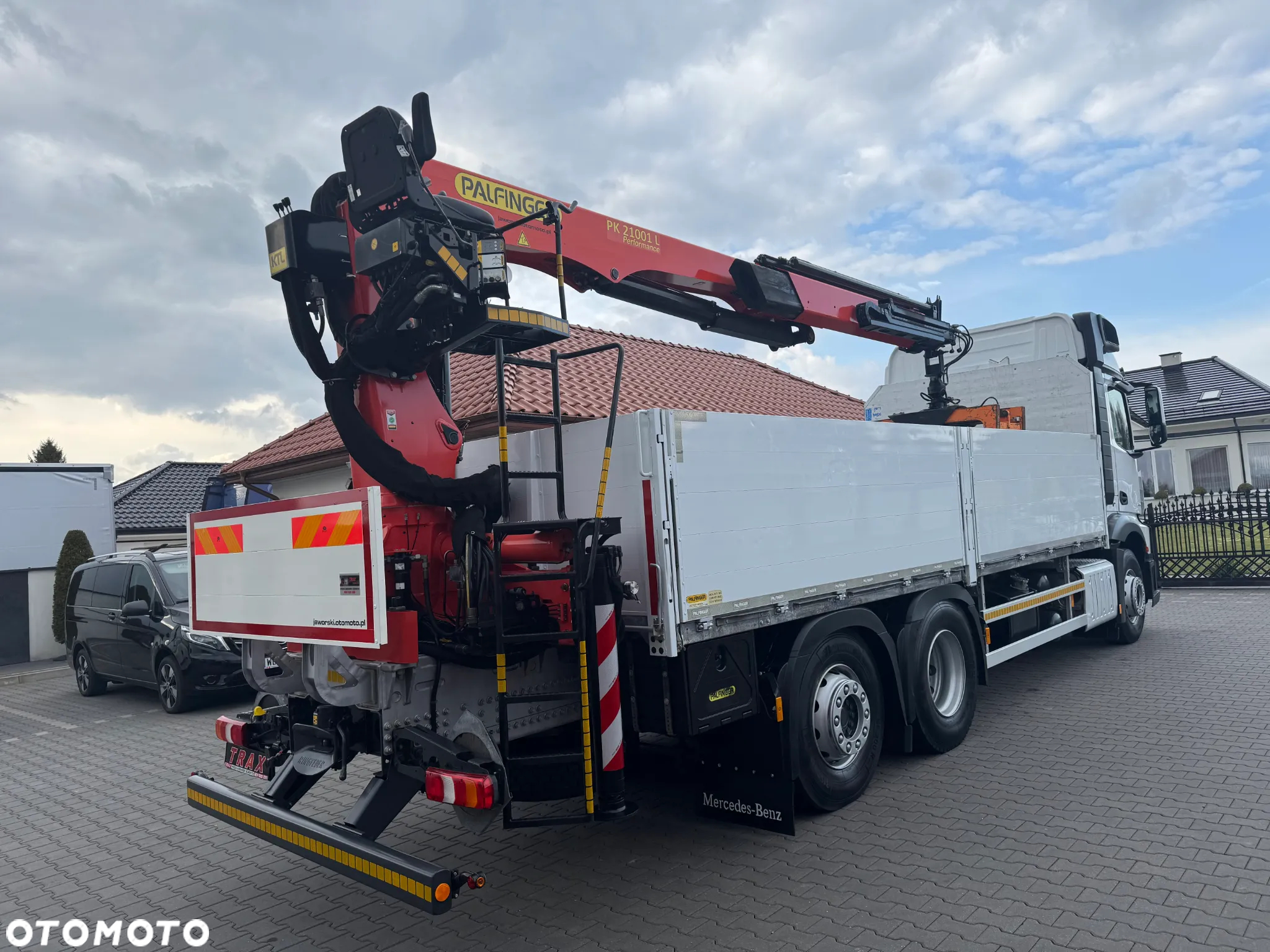 Mercedes-Benz Actros 2545 6x2 HDS Palfinger 21001L, OŚ SKRĘTNA, SUPER STAN !!! - 4