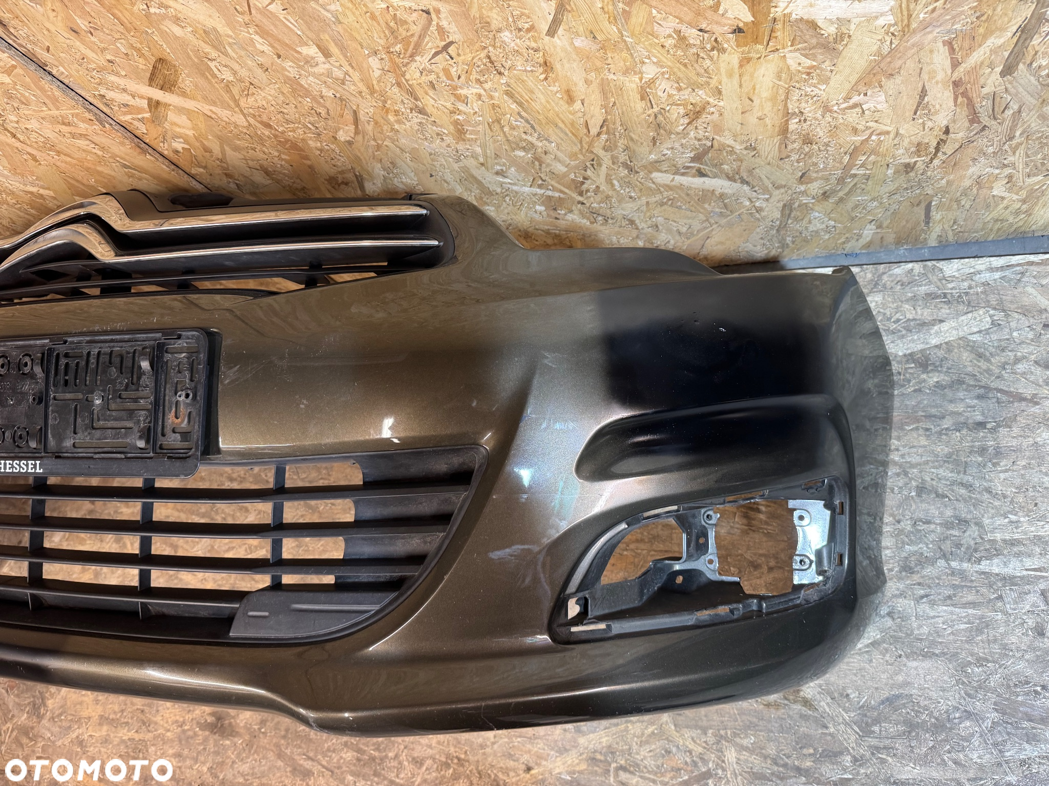 Zderzak przód maska przednia lewa lampa przednia prawa lampa citroen c4 b7 - 4