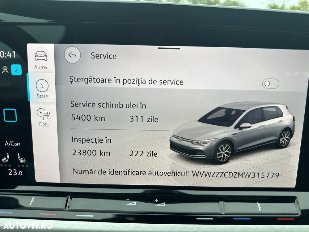 Volkswagen Golf 1.5 eTSI ACT DSG MHEV Style - 29
