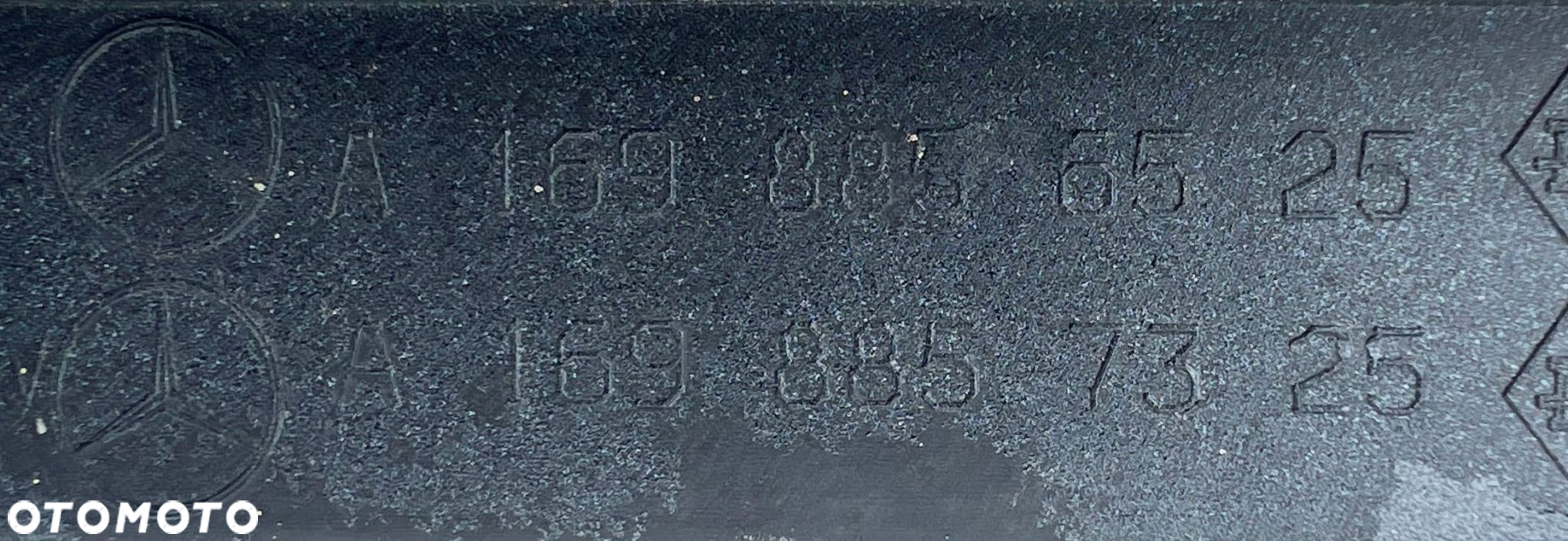 MERCEDES A-KLASA W169 ZDERZAK TYLNY TYLNI TYŁ 1698856525 1698857325 - 6