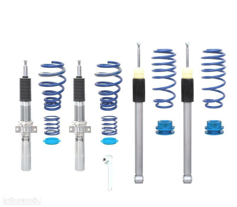 KIT SUSPENSÃO REGULÁVEL BLUE LINE VOLKSWAGEN VW POLO 2G 17- - 1