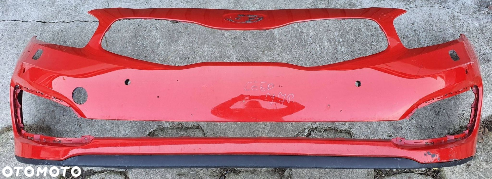 KIA Ceed 2 II Lift 14- zderzak przedni przód € - 2