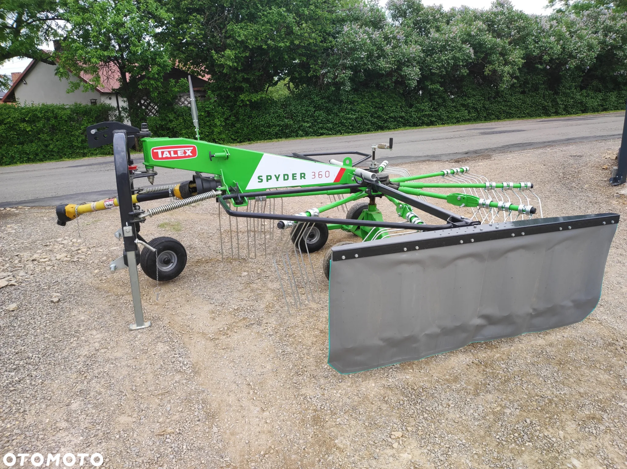 ZGRABIARKA KARUZELOWA/ karuzela do siana/ tandem/ wałek WOM ze sprzęgłem/ 3,6m TALEX/ SPIDER 360 promocja/ transport gratis - 4