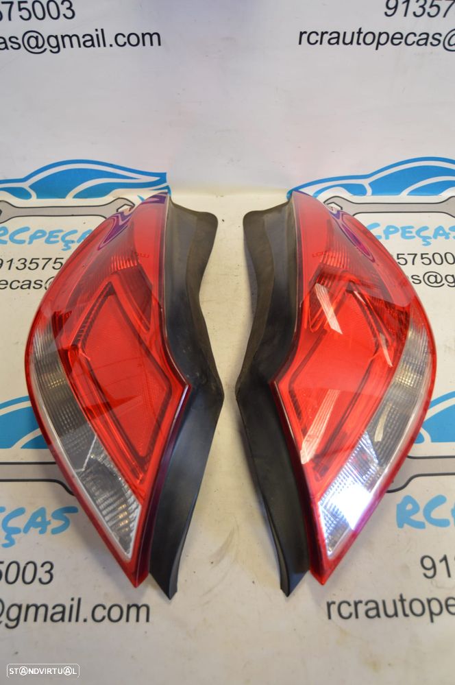 FAROLIM FAROLINS TRASEIRO TRÁS ORIGINAL 13279622 39024200 OPEL INSIGNIA A G09 - 3