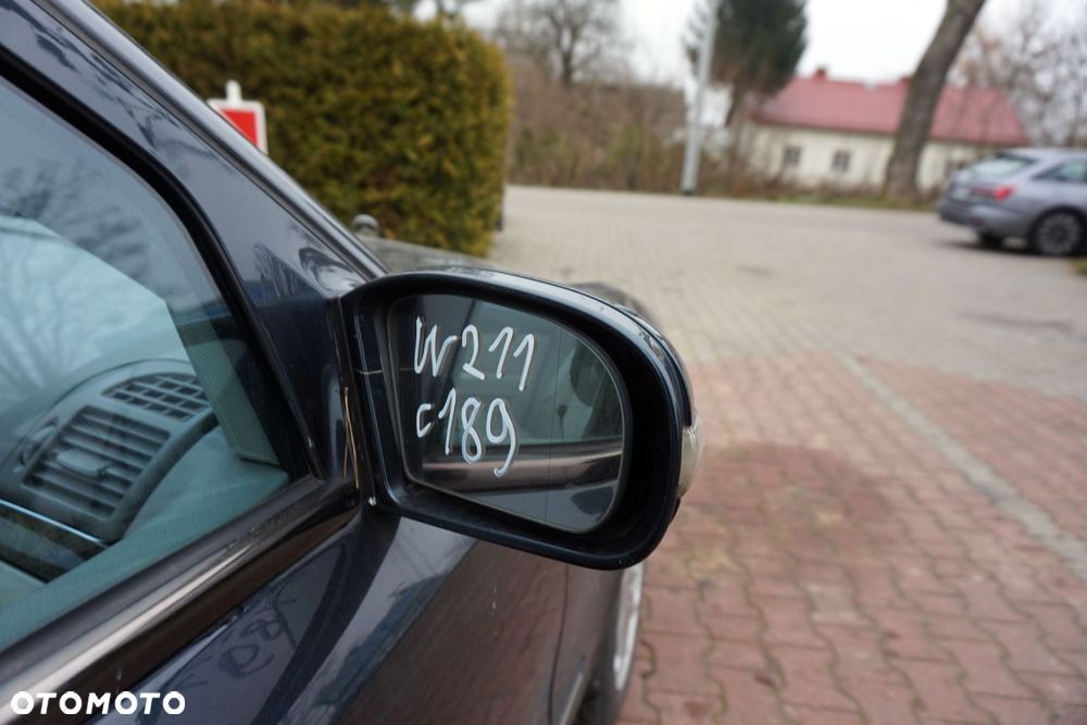 LUSTERKO ELEKTRYCZNE PRAWE E-KLASA W211 189 A2038105276 A2038100664 A2038100221 ZIELONY MERCEDES 2002-2006 - 3
