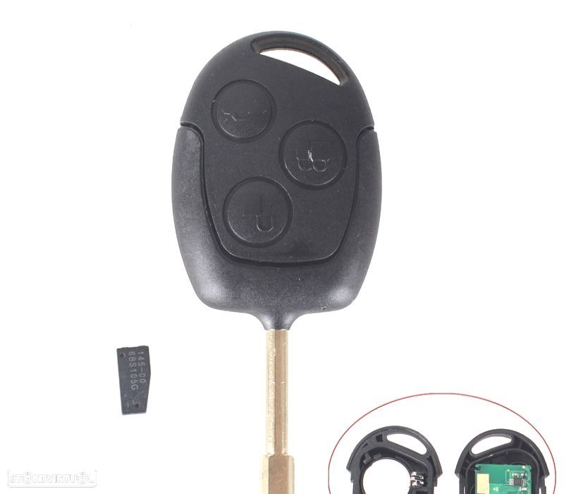 CHAVES COMPLETA PARA FORD FIESTA 01-02 FOCUS 98-04 MONDEO 01-07 KA 02-08 - 1